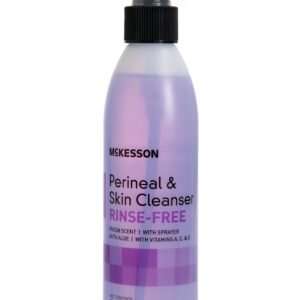 McKesson Rinse-Free Perineal & Skin Cleanser, 8 oz, Case of 48