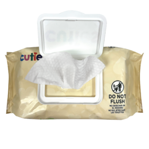 Cuties Sensitive Unscented Baby Wipes, 72 wipes per pack, Case of 864 (12 packs x 72)