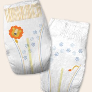 Cuties Complete Care Baby Diapers, Size 1, Case of 200 (4 packs x 50)