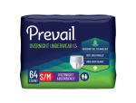 Prevail Overnight Underwear, Small/Medium, Case of 64