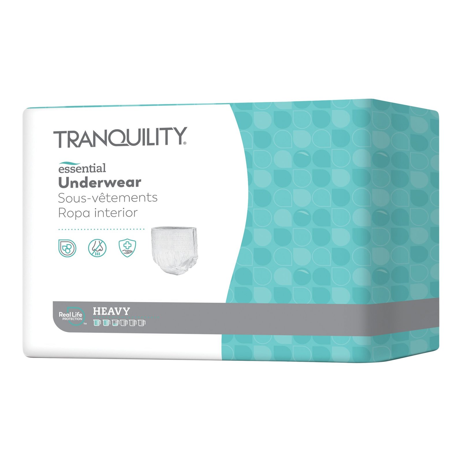 Tranquility Essential Underwear - Heavy, X-Large, Case of 56